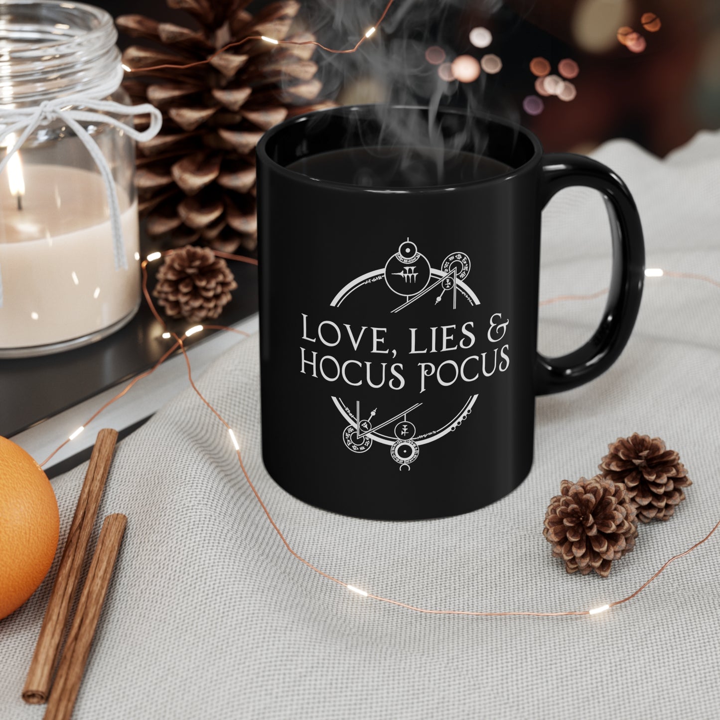 LLHP Logo Black mug 11oz