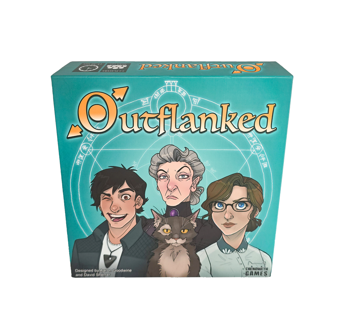 Outflanked - a Love, Lies, and Hocus Pocus themed game