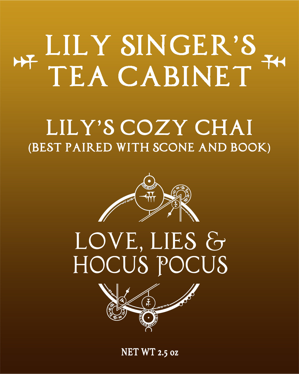 Lily Singer's Tea Cabinet - Lily's Cozy Chai