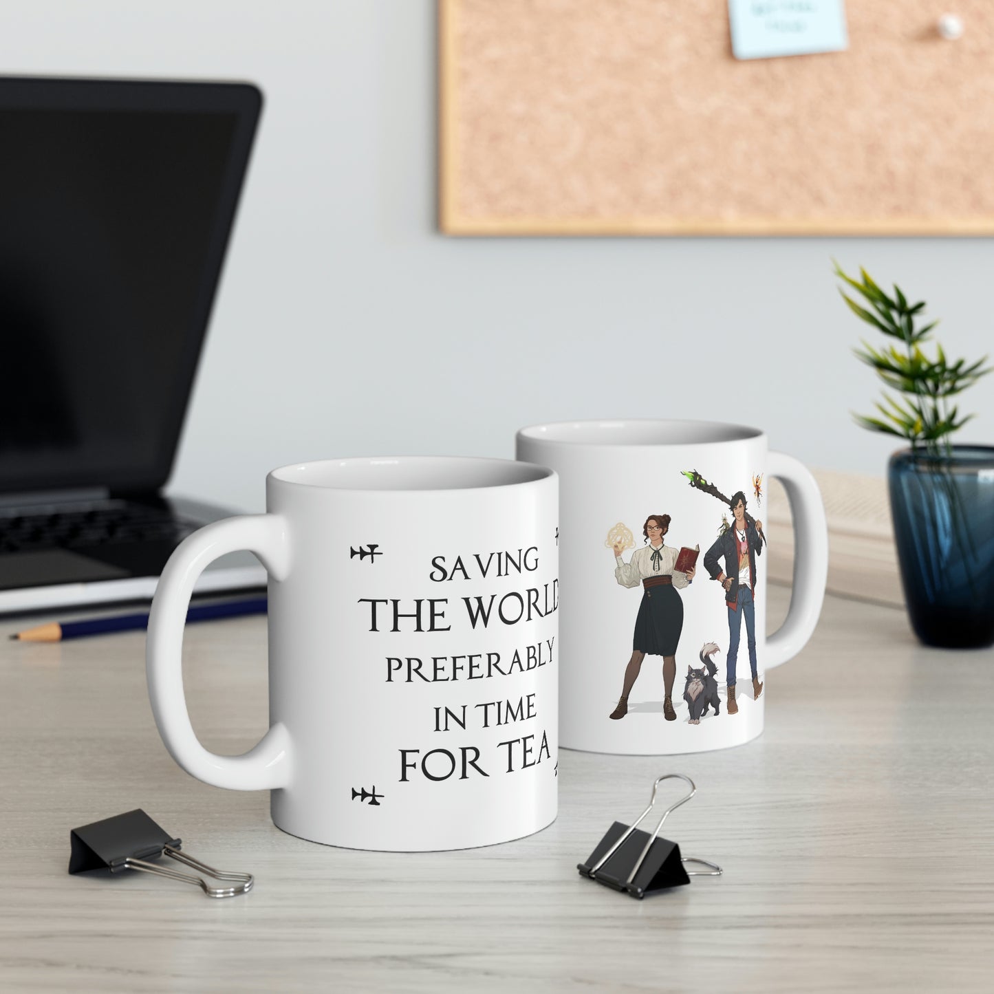 Lily & Co. "Saving the World" Mug 11oz