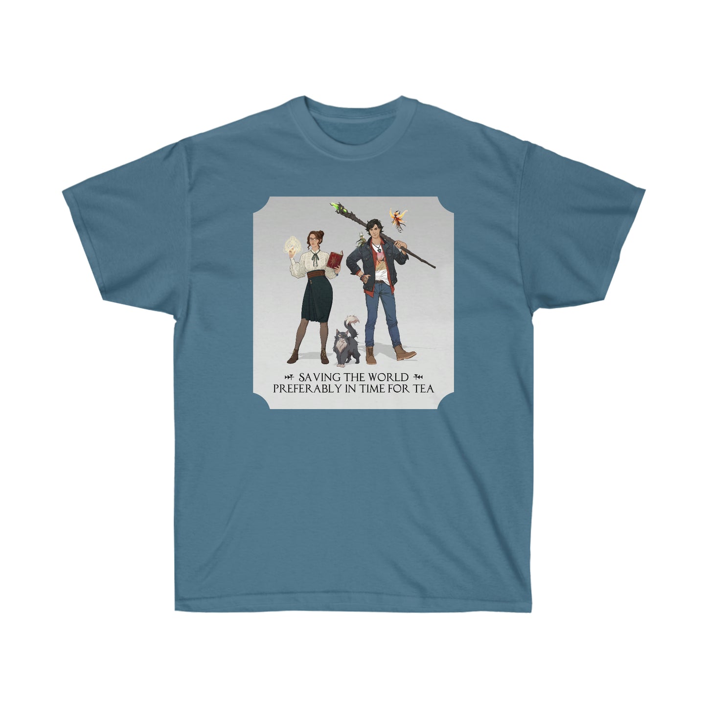 Lily & Co. "Saving the World" Unisex Cotton Tee