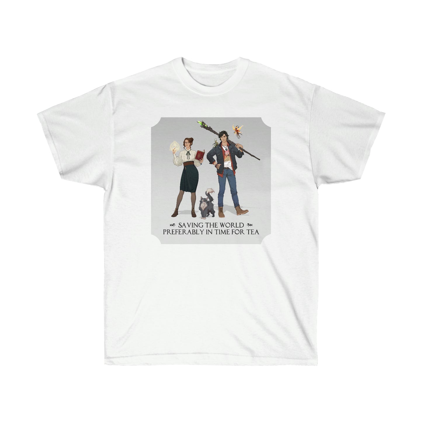 Lily & Co. "Saving the World" Unisex Cotton Tee