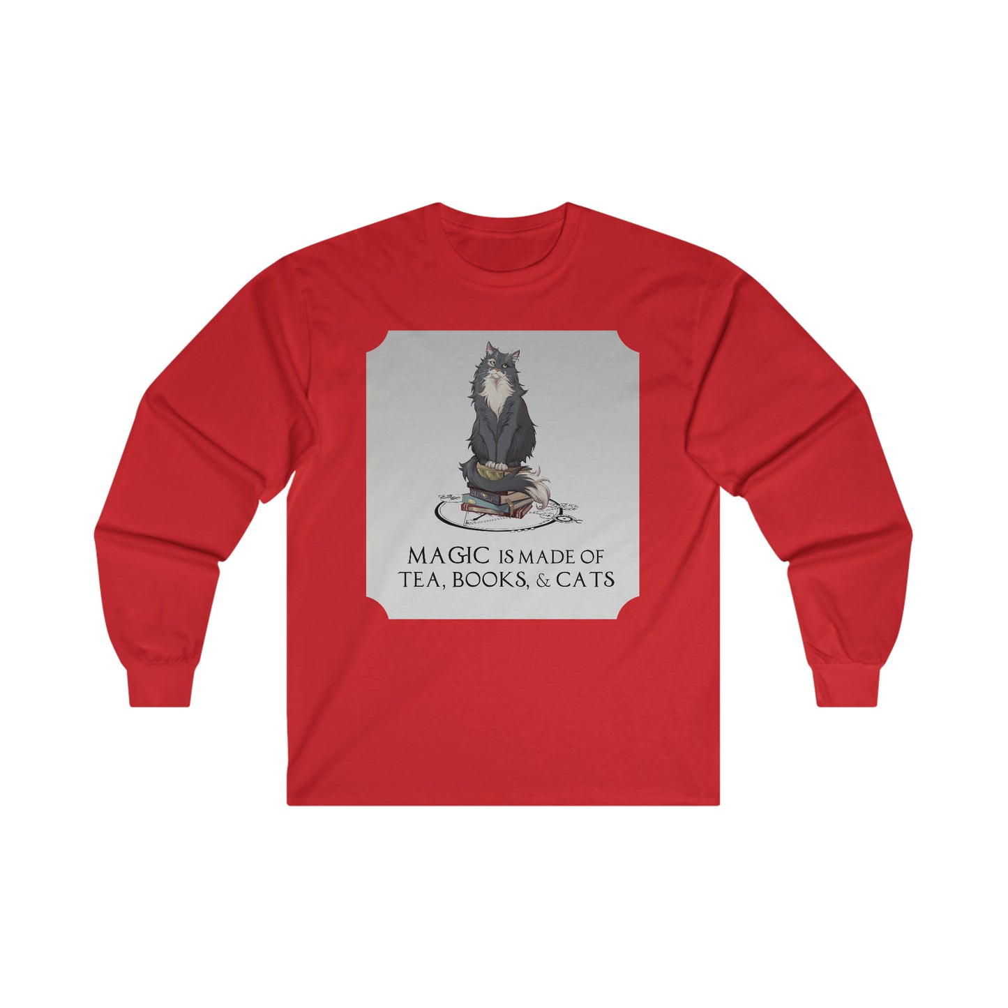 "Magic is Made" Sir Kipling Cotton Long Sleeve Tee