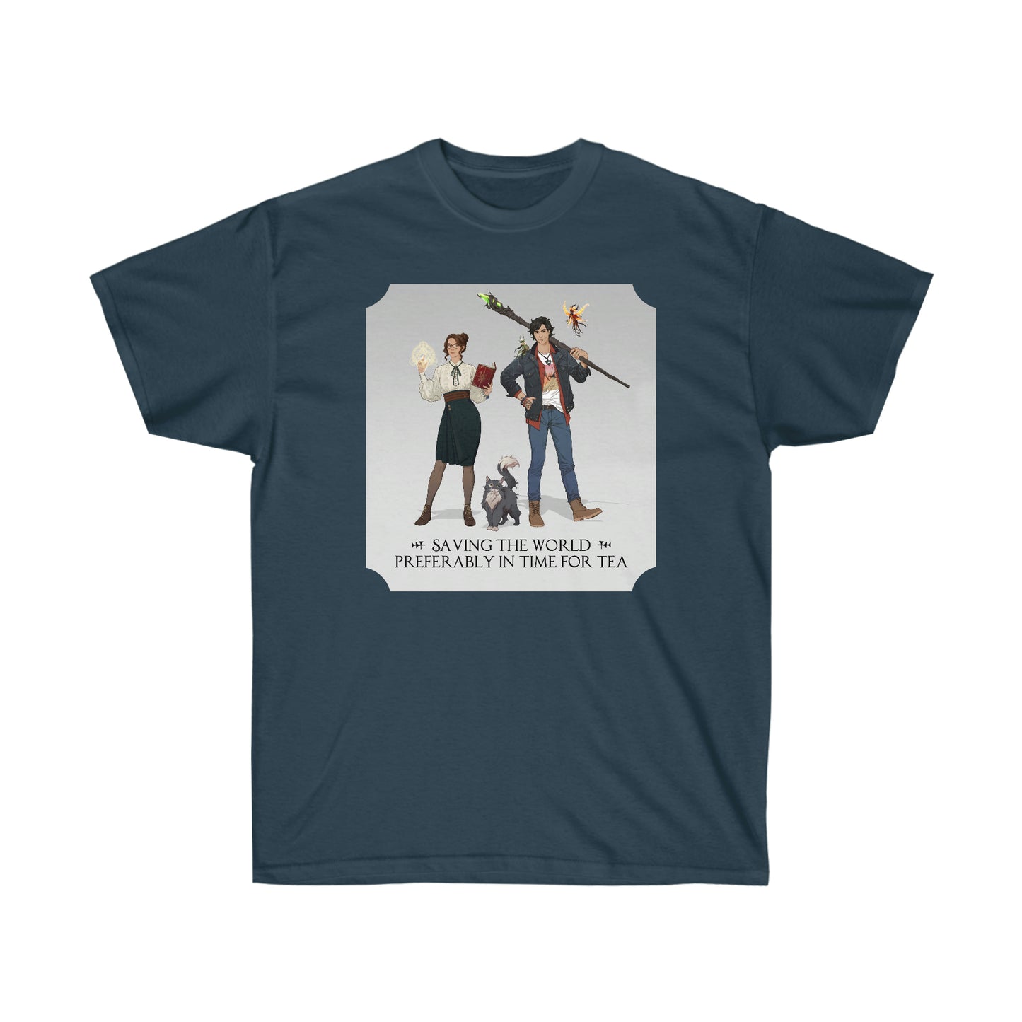Lily & Co. "Saving the World" Unisex Cotton Tee