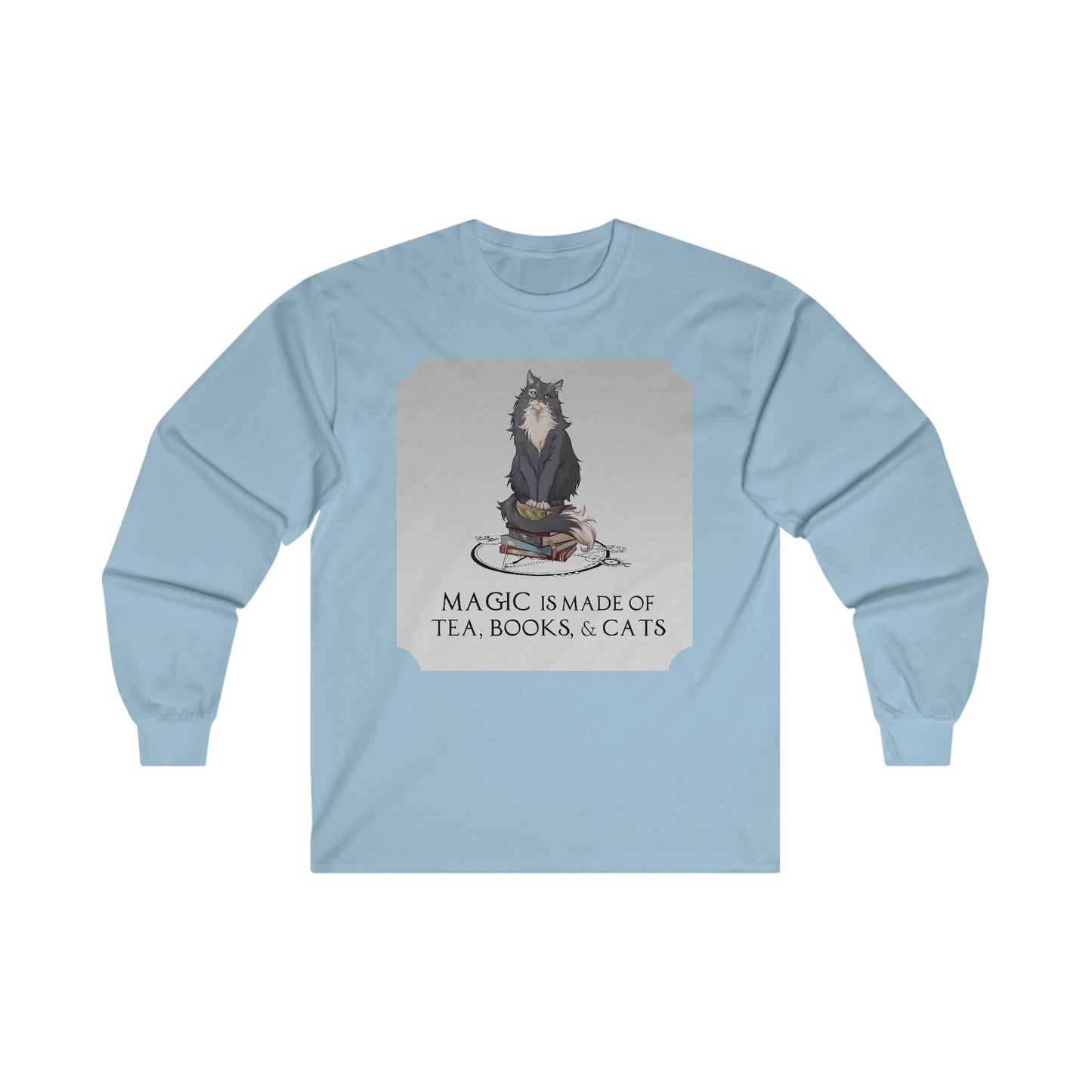"Magic is Made" Sir Kipling Cotton Long Sleeve Tee
