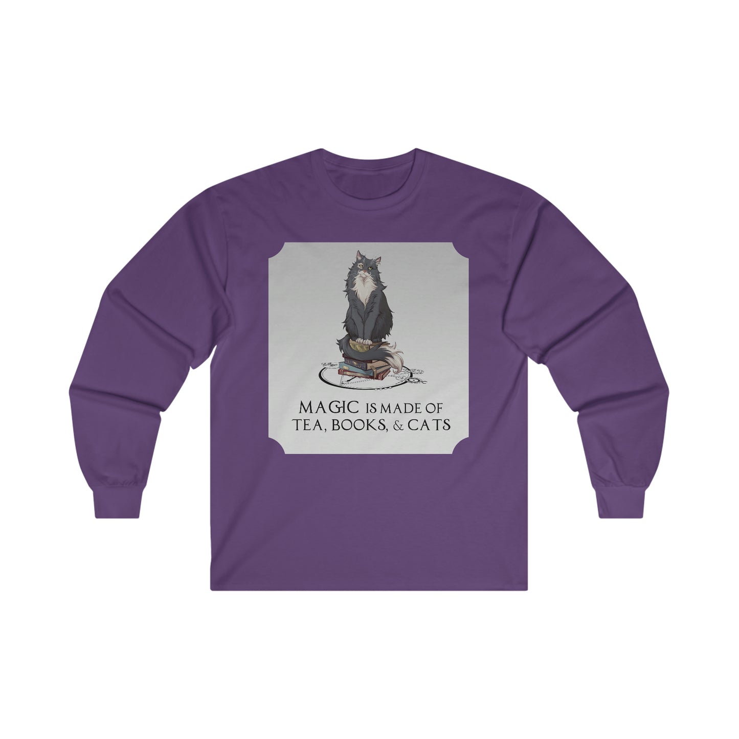 "Magic is Made" Sir Kipling Cotton Long Sleeve Tee