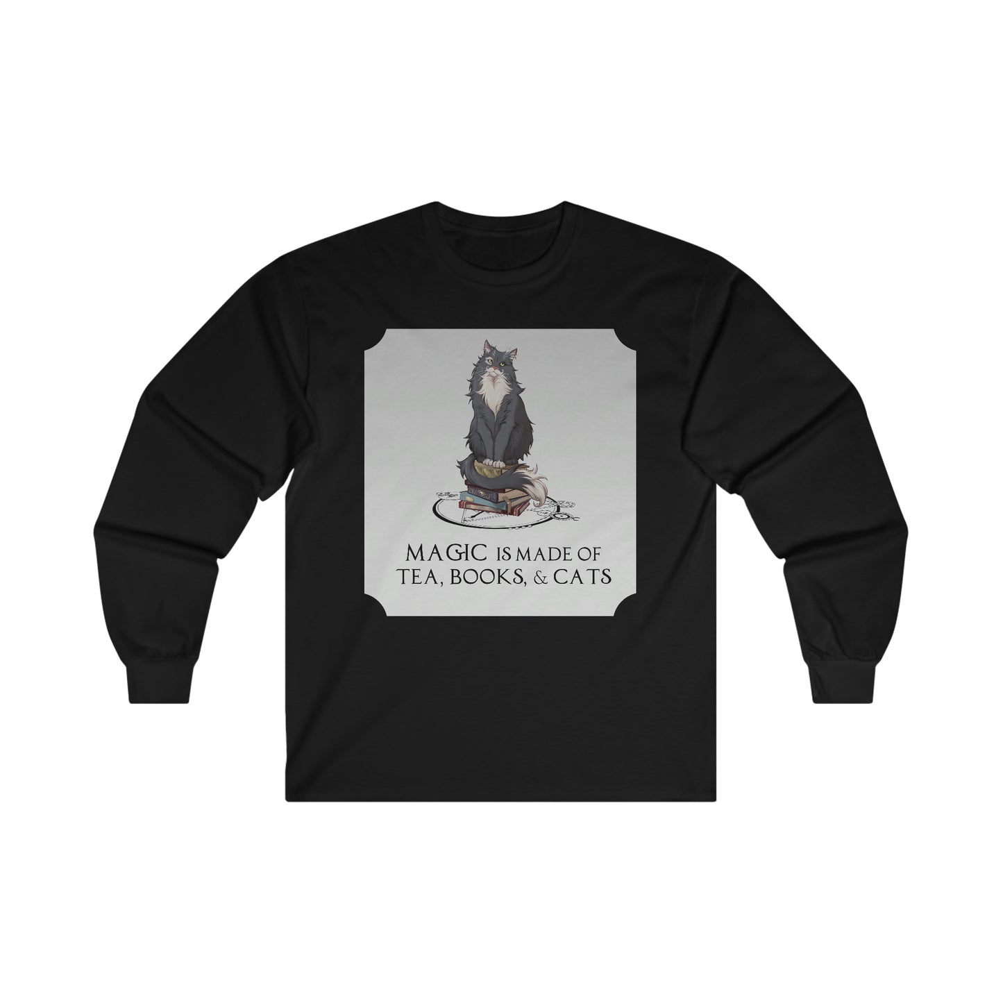 "Magic is Made" Sir Kipling Cotton Long Sleeve Tee