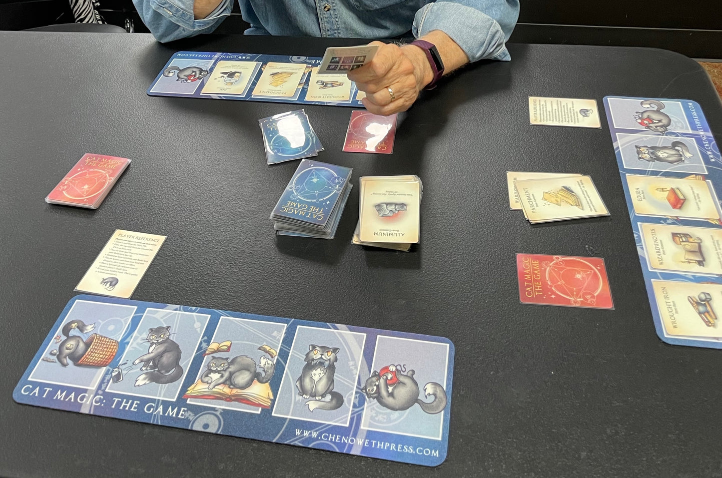 Cat Magic Tabletop Game Mat