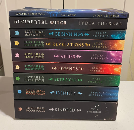 Paperback Book Bundle - Books 1-7 The Lily Singer Adventures + Cat Magic & Accidental Witch