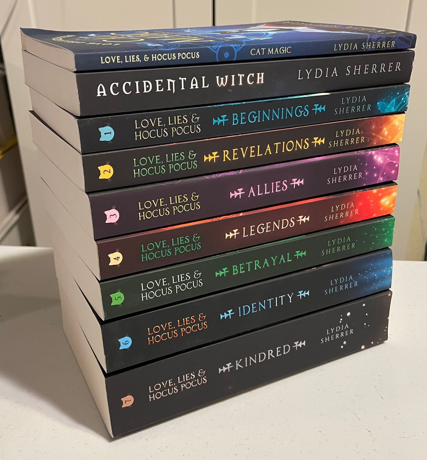 Paperback Book Bundle - Books 1-7 The Lily Singer Adventures + Cat Magic & Accidental Witch