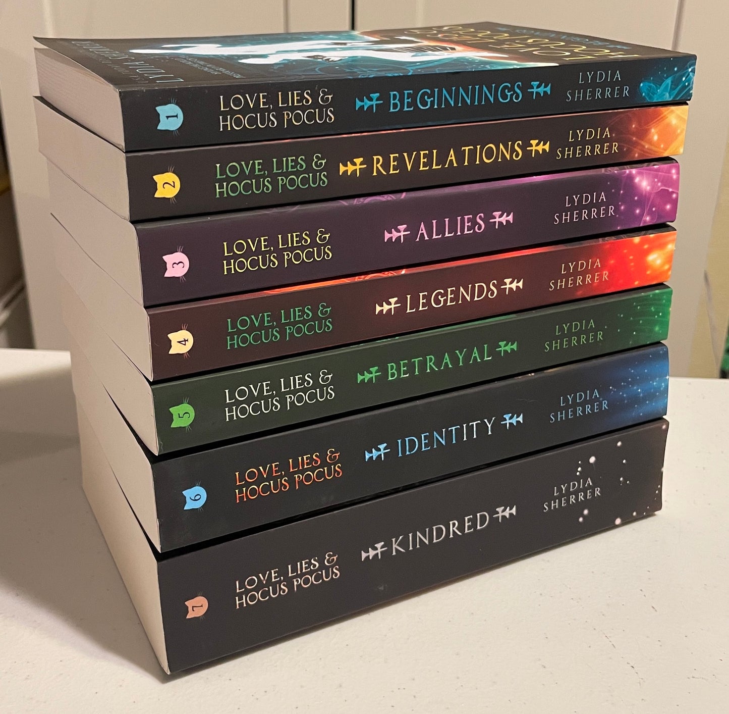 Paperback Book Bundle - Books 1-7 The Lily Singer Adventures