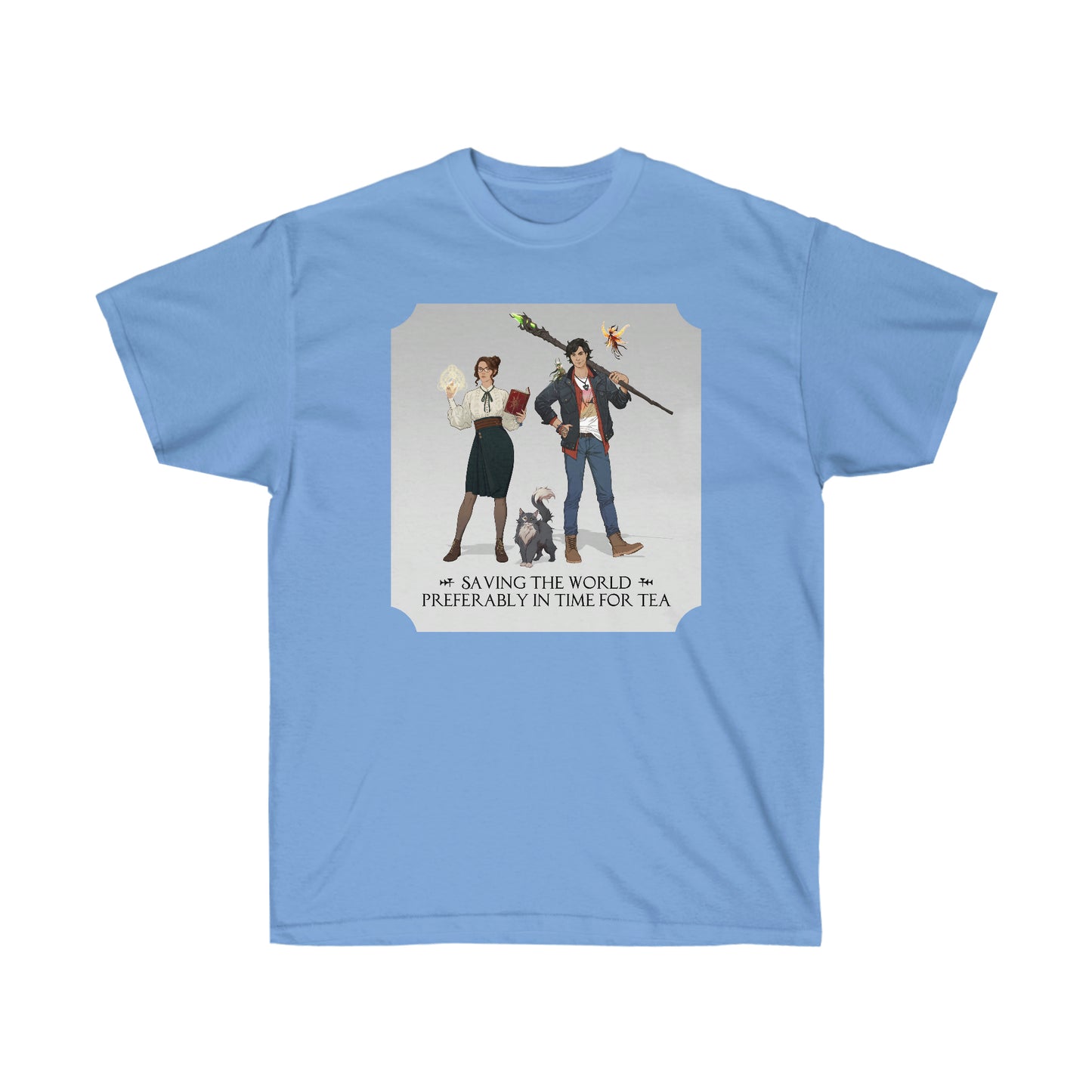 Lily & Co. "Saving the World" Unisex Cotton Tee