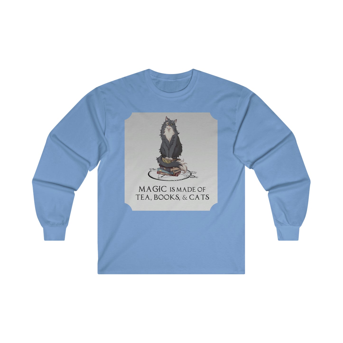 "Magic is Made" Sir Kipling Cotton Long Sleeve Tee