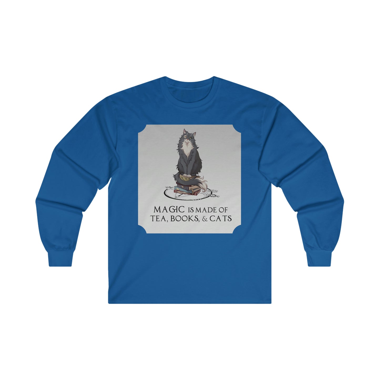 "Magic is Made" Sir Kipling Cotton Long Sleeve Tee