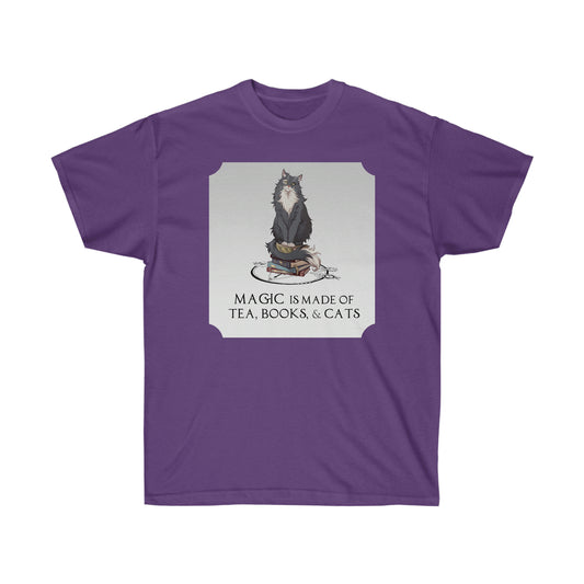 "Magic is Made" Sir Kipling Unisex Cotton Tee