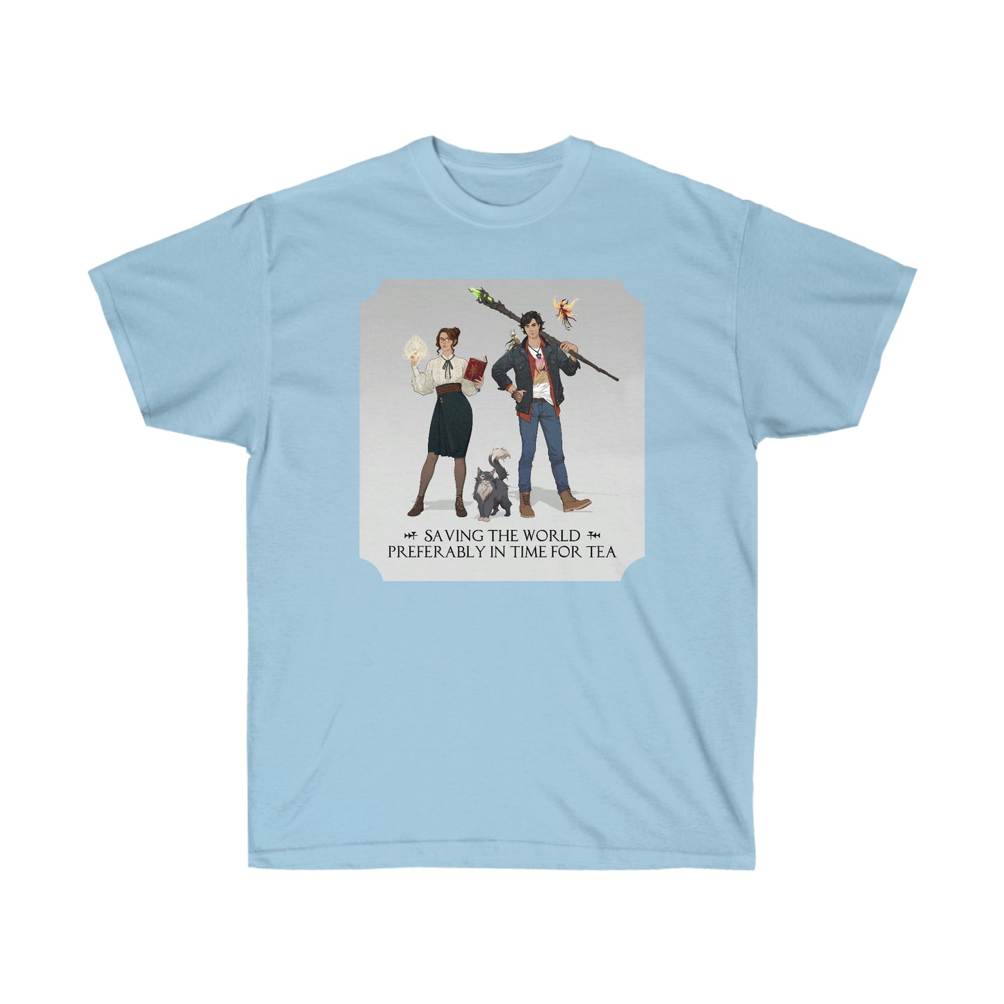 Lily & Co. "Saving the World" Unisex Cotton Tee