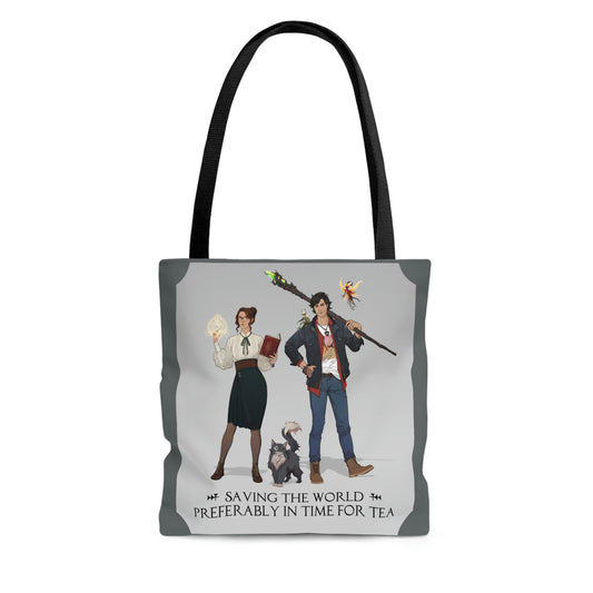 Lily & Co. "Saving the World" Tote Bag