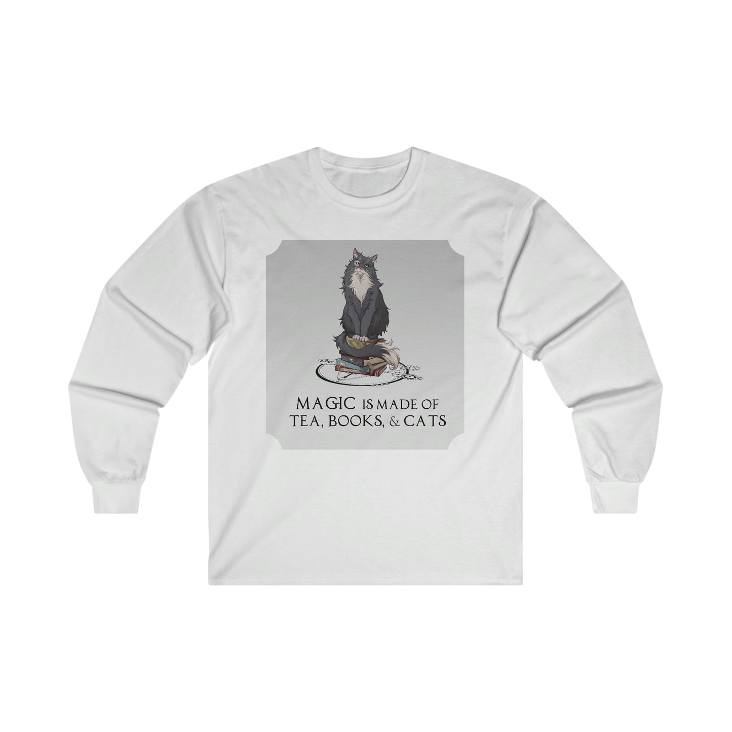 "Magic is Made" Sir Kipling Cotton Long Sleeve Tee