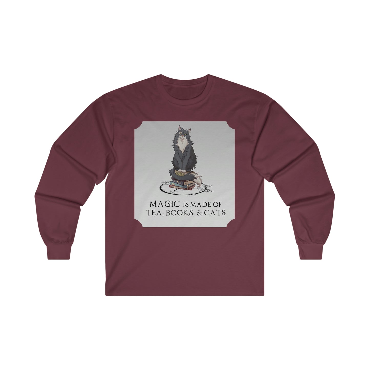 "Magic is Made" Sir Kipling Cotton Long Sleeve Tee