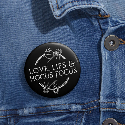 LLHP Logo Button - Black
