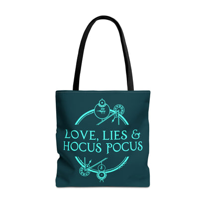 Tote Bag — "Love, Lies & Hocus Pocus" Logo Sturdy Tote