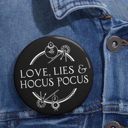 LLHP Logo Button - Black