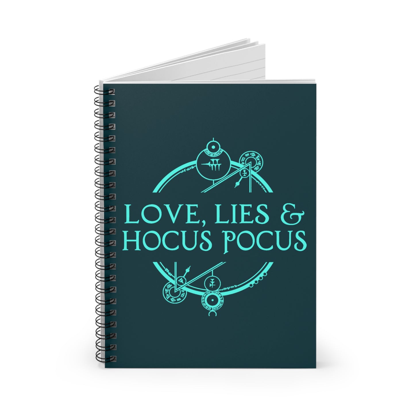 LLHP Logo Spiral Notebook - Teal