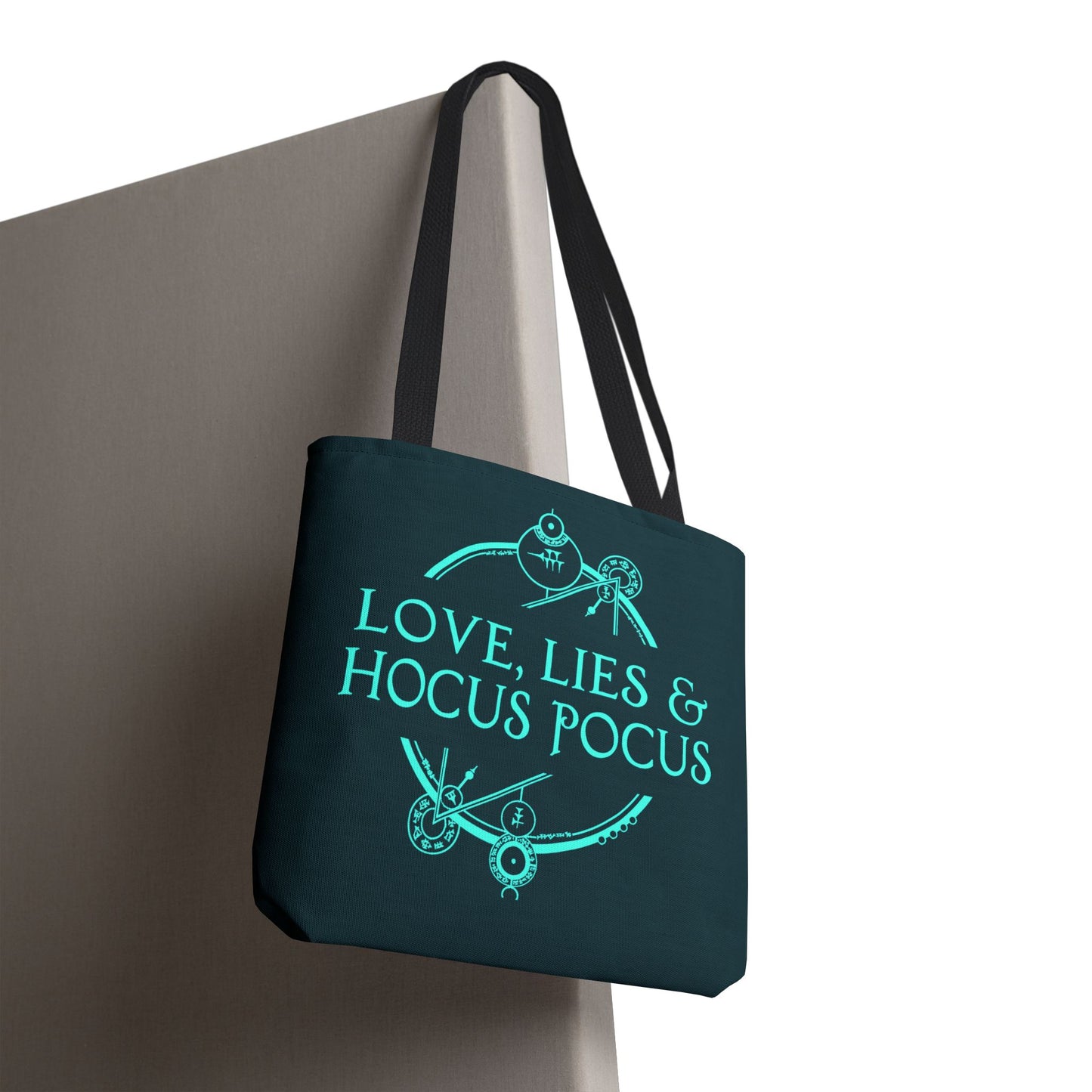Tote Bag — "Love, Lies & Hocus Pocus" Logo Sturdy Tote