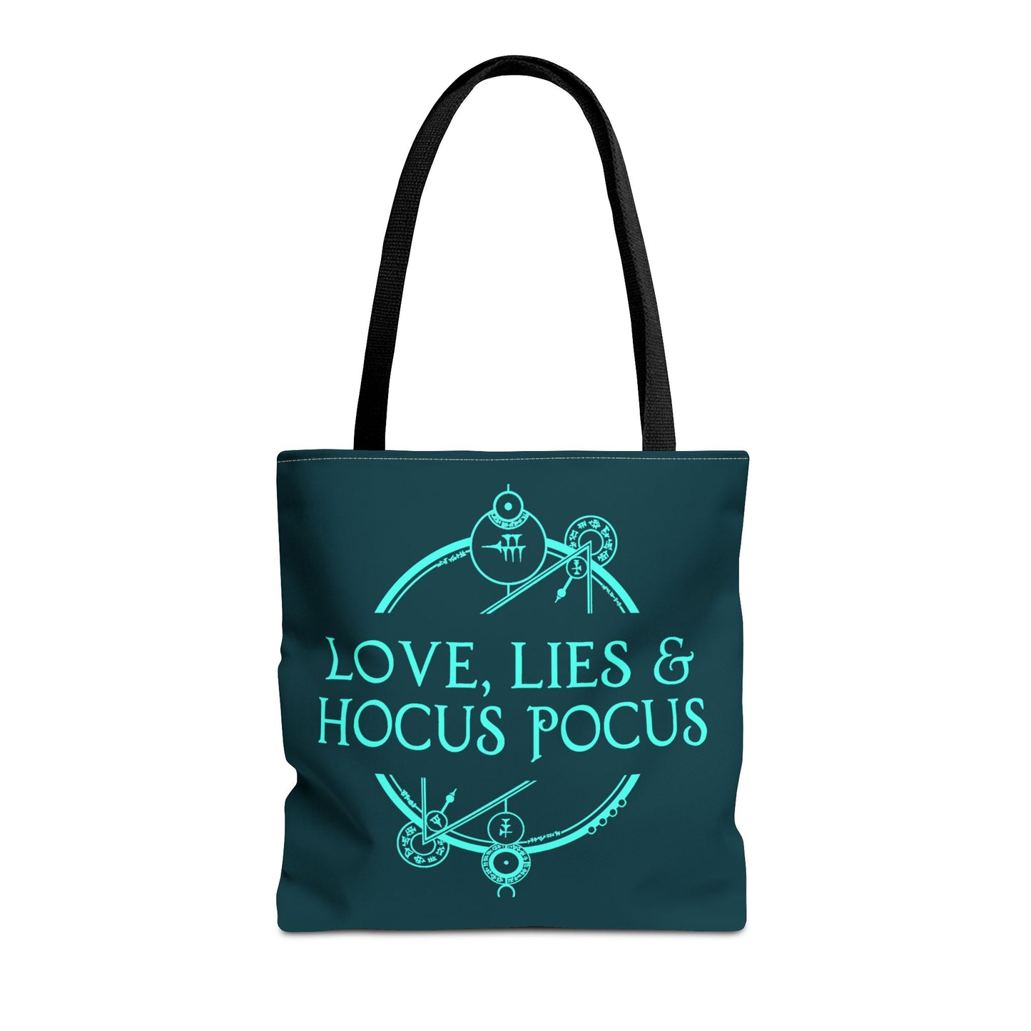 Tote Bag — "Love, Lies & Hocus Pocus" Logo Sturdy Tote