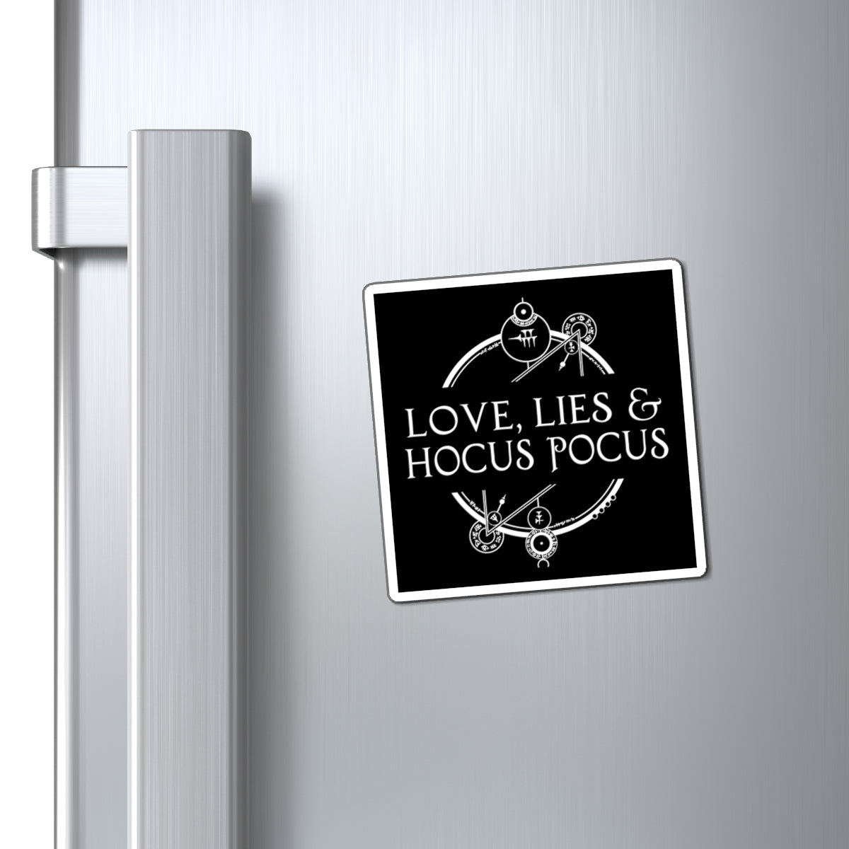 LLHP Logo Magnet - Black