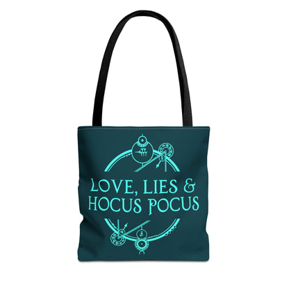 Tote Bag — "Love, Lies & Hocus Pocus" Logo Sturdy Tote