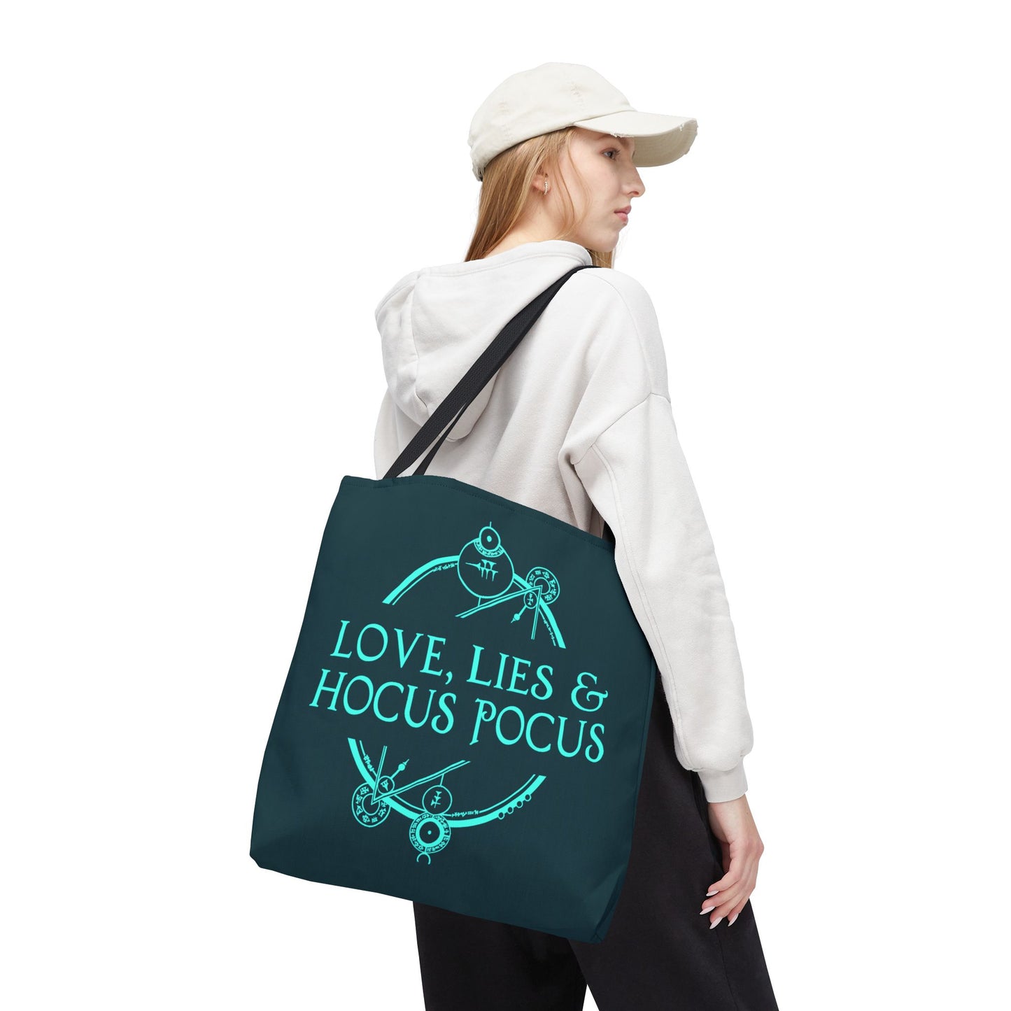 Tote Bag — "Love, Lies & Hocus Pocus" Logo Sturdy Tote