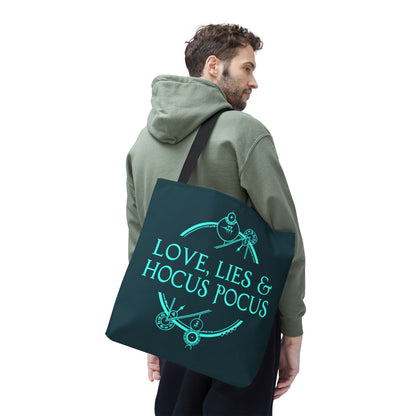 Tote Bag — "Love, Lies & Hocus Pocus" Logo Sturdy Tote