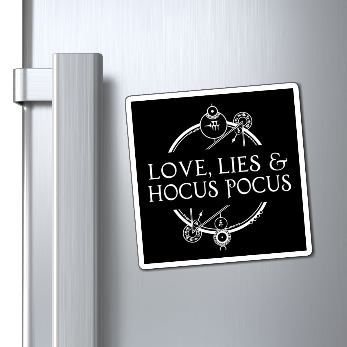 LLHP Logo Magnet - Black