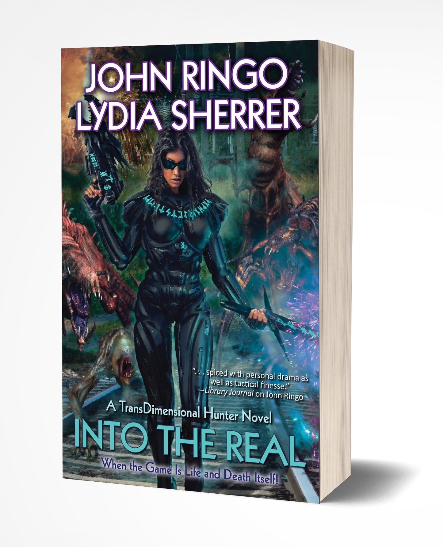 Signed PAPERBACK - Into the Real (with John Ringo) TransDimensional Hunter Book 1