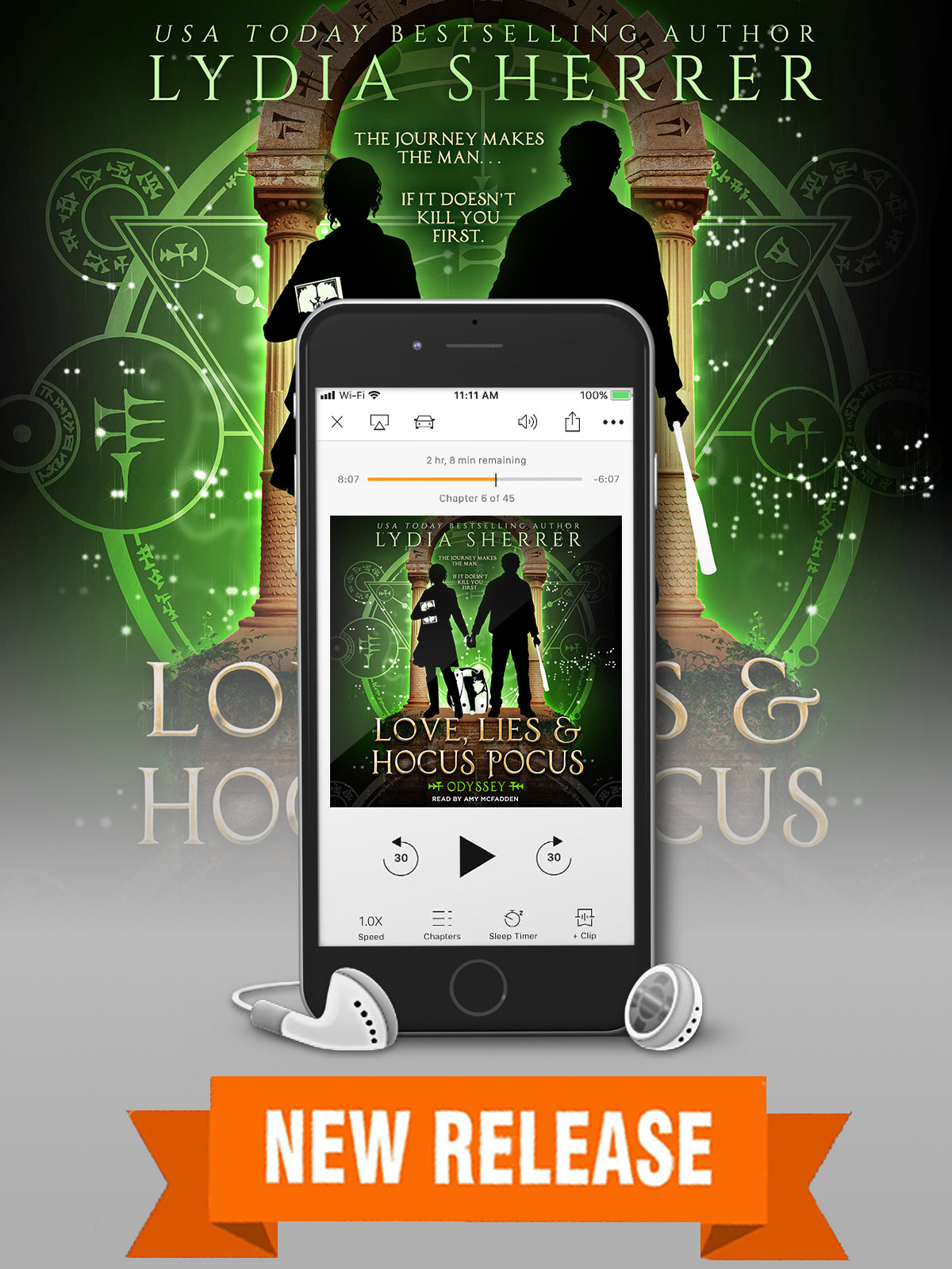 AUDIOBOOK Love, Lies, and Hocus Pocus: Odyssey (Book 8 The Lily Singer Adventures)