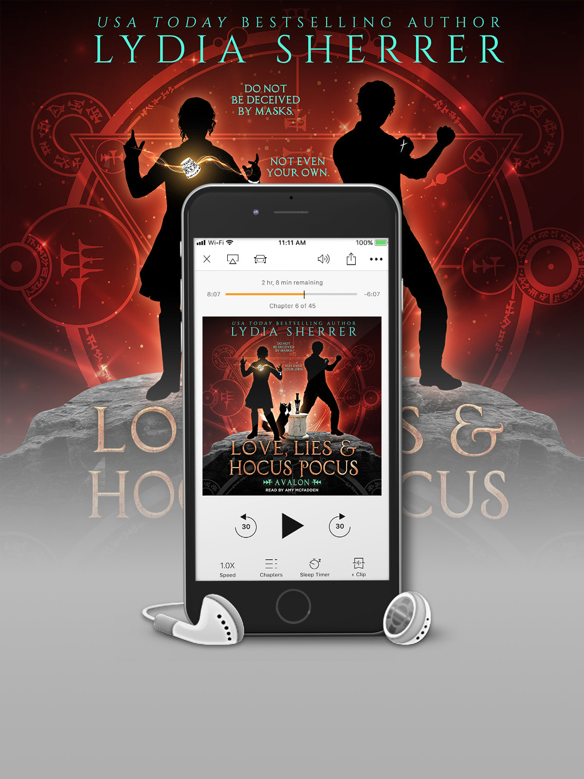 AUDIOBOOK Love, Lies, and Hocus Pocus Avalon (Book 9 The Lily Singer Adventures)