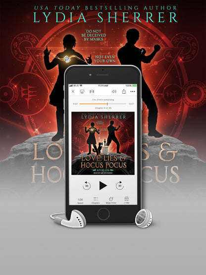 AUDIOBOOK Love, Lies, and Hocus Pocus Avalon (Book 9 The Lily Singer Adventures)
