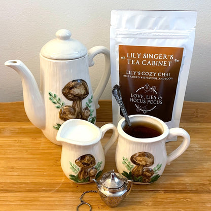Lily Singer's Tea Cabinet - Lily's Cozy Chai