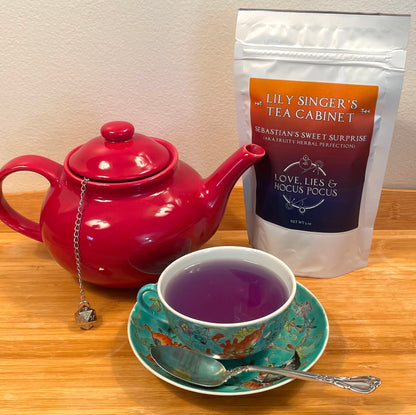 Lily Singer's Tea Cabinet - Sebastian's Sweet Surprise (AKA Fruity Herbal Perfection)