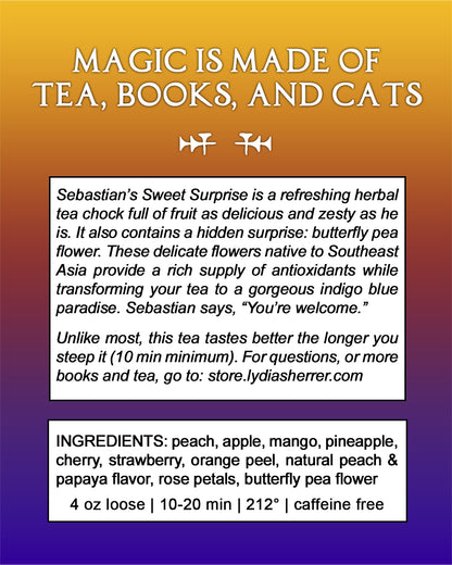 Lily Singer's Tea Cabinet - Sebastian's Sweet Surprise (AKA Fruity Herbal Perfection)