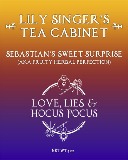 Lily Singer's Tea Cabinet - Sebastian's Sweet Surprise (AKA Fruity Herbal Perfection)