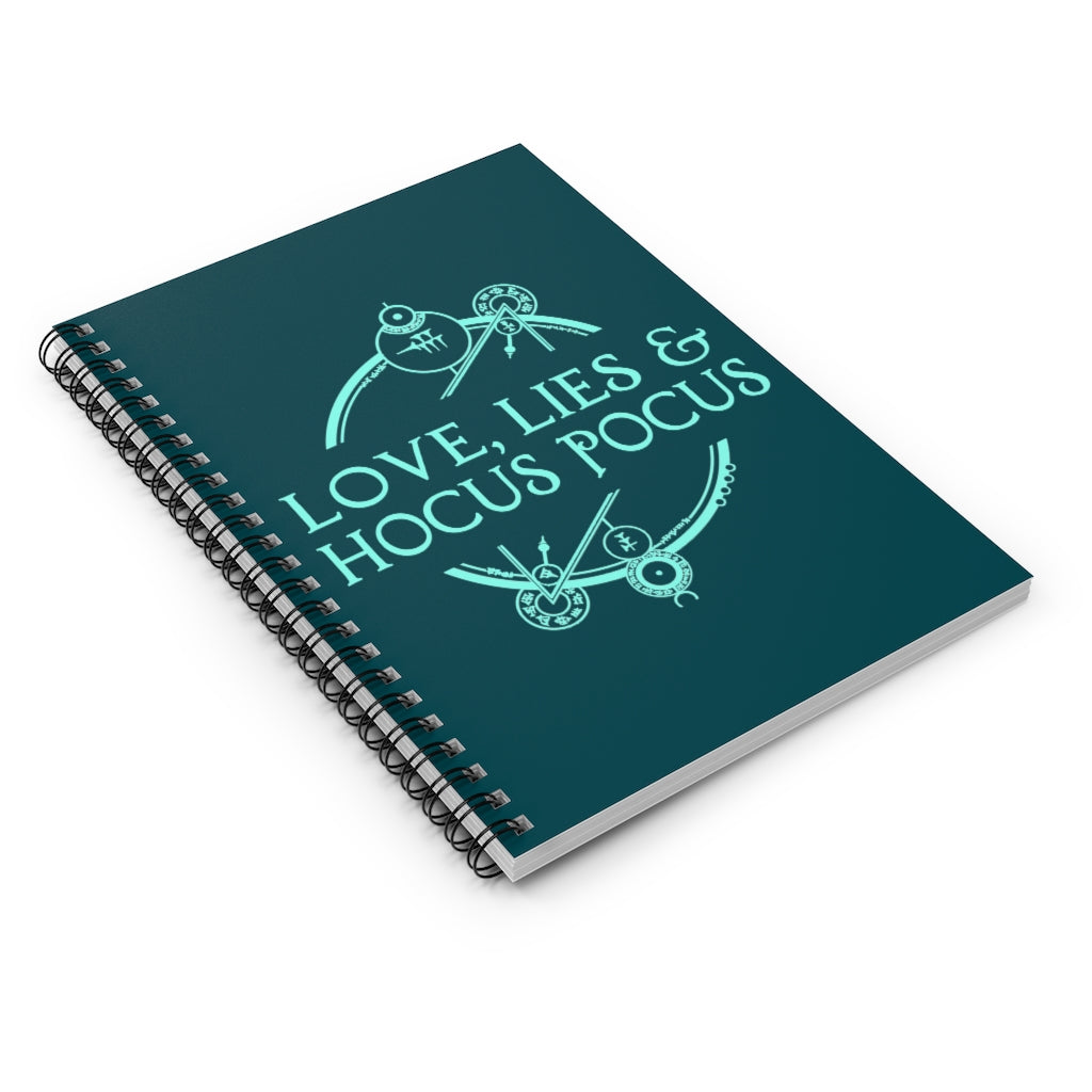 LLHP Logo Spiral Notebook - Teal