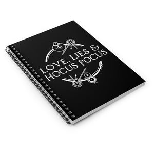 LLHP Logo Spiral Notebook - Black
