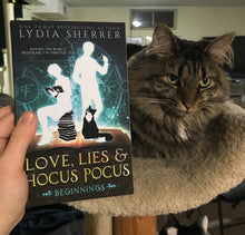 Load image into Gallery viewer, Paperback Book - Love, Lies, and Hocus Pocus Beginnings (Book 1 The Lily Singer Adventures)
