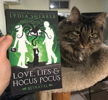 Load image into Gallery viewer, Paperback Book - Love, Lies, and Hocus Pocus Betrayal (Book 5 The Lily Singer Adventures)