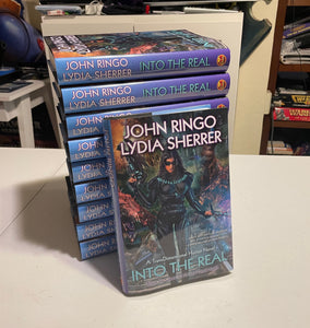 Signed HARDBACK Book - Into the Real (with John Ringo) a TransDimensional Hunters novel