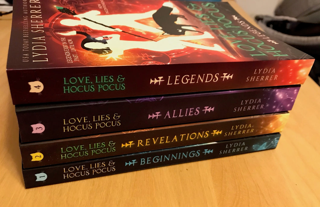 Paperback Book Bundle - Books 1-4 The Lily Singer Adventures