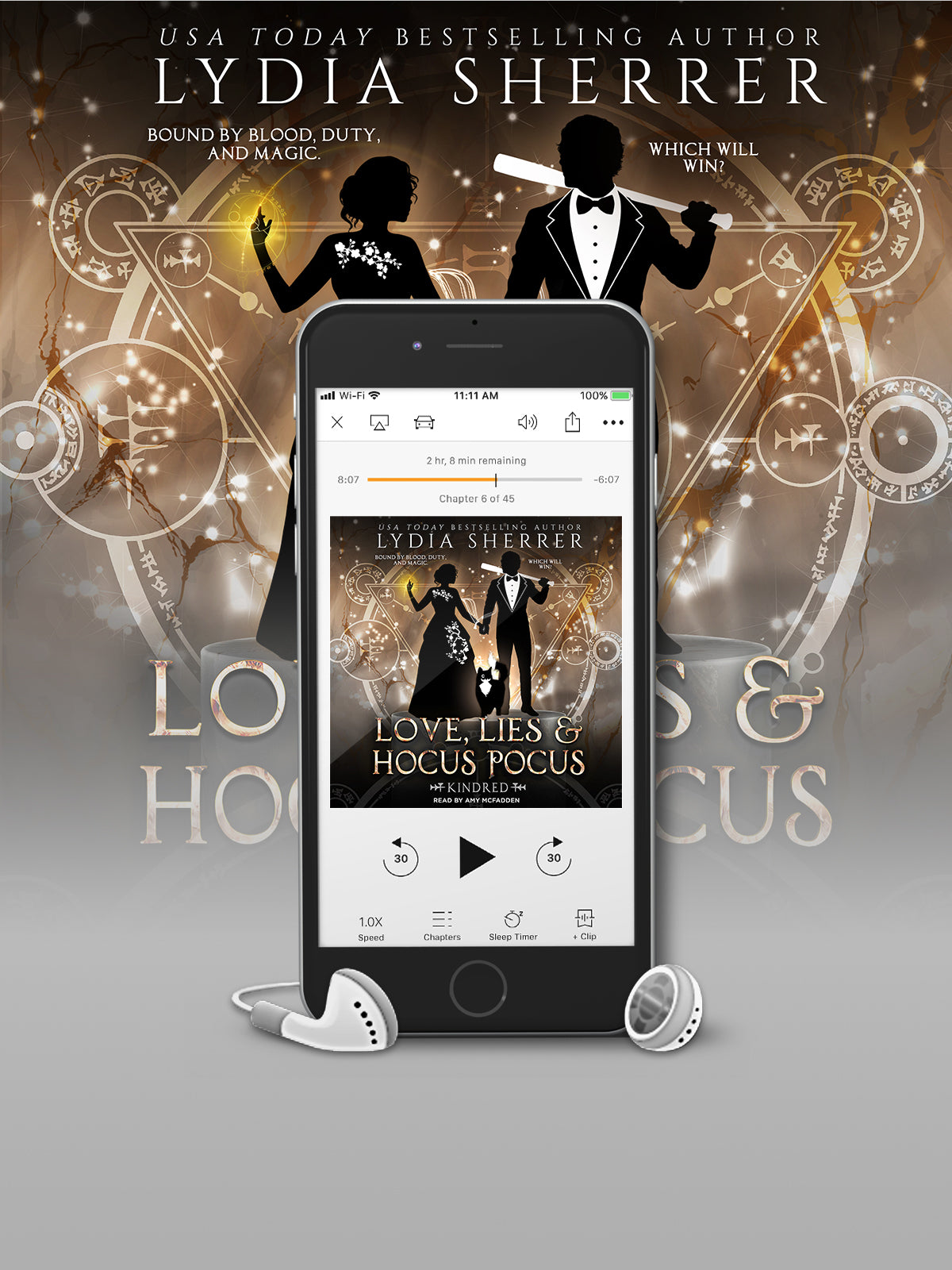 AUDIOBOOK Love, Lies, and Hocus Pocus: Kindred (Book 7 The Lily Singer Adventures)