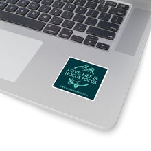 Load image into Gallery viewer, LLHP Logo Sticker - Teal (TEST)